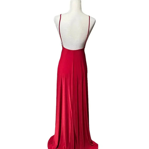 Abyss by Abby Elle Gown with long tail Size XS - Picture 8 of 14